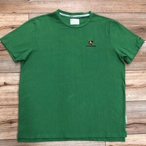 John Deere Green Embroidered Logo T-shirt